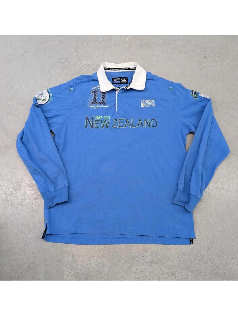 2011 Team New Zealand Rugby World Cup Canterbury Jersey